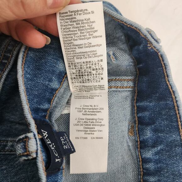 J. Crew Cropped Ankle Patch Pocket Utility Jeans Women's SZ 27P - NWT - Picture 10 of 10